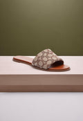 Coach Holly Sandal In Signature Textile Jacquard