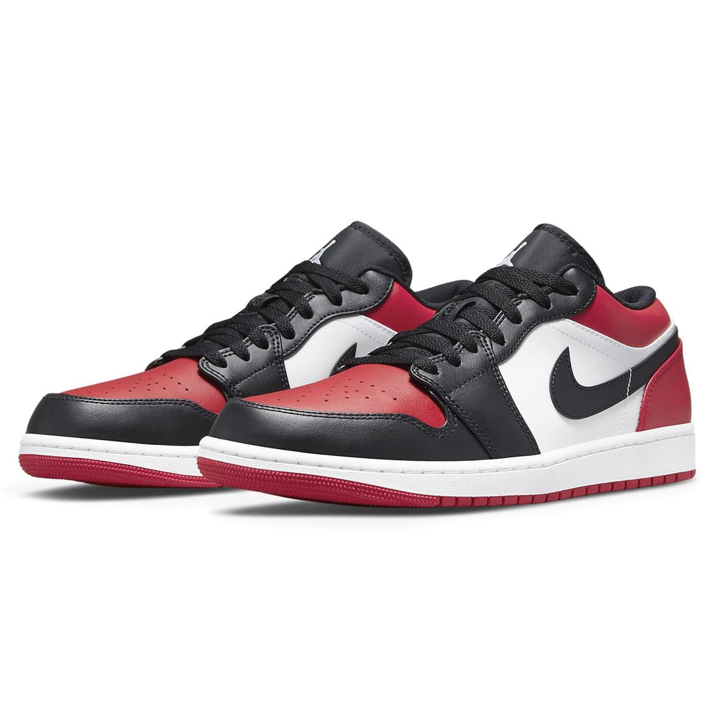 Nike Air Jordan 1 Low 'Bred Toe 2.0' Sneakers