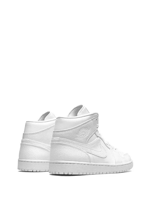 Nike Air Jordan Retro Mid Triple White Air Sneakers